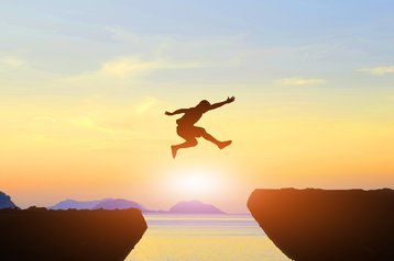 Jumping over the edge