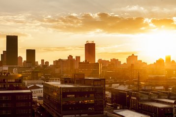 Johannesburg sunset